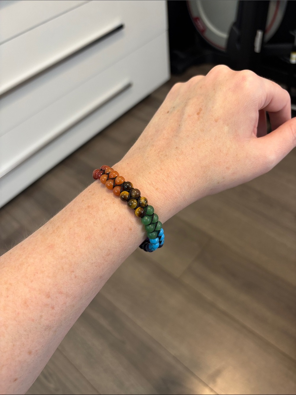 Multi-Color Beaded Unisex Bracelet